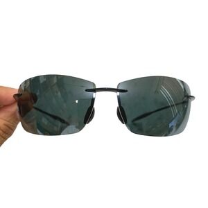 Maui Jim Lighthouse MJ0423S 001 Black Sunglasses Polarized Sport 63-13-135